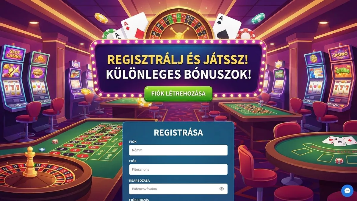 Bónuszos regisztráció